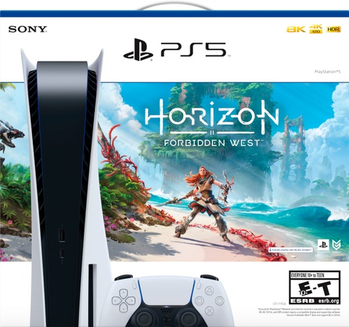 Игровая приставка Sony PS5 PlayStation 5 (blu-ray) Horizon Forbidden West Bundle